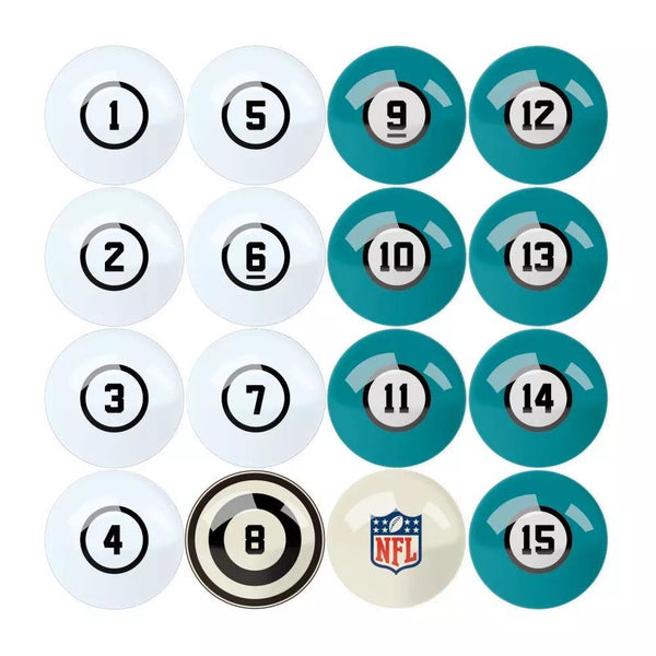 Imperial Las Vegas Raiders Billiard Balls with Numbers – Game Room Shop