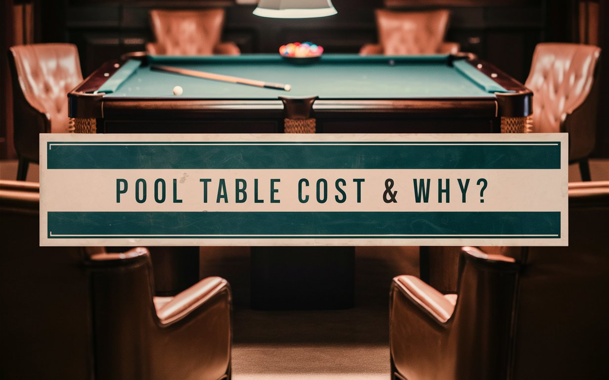 How Much Does a Pool Table Cost? — Game Room Shop