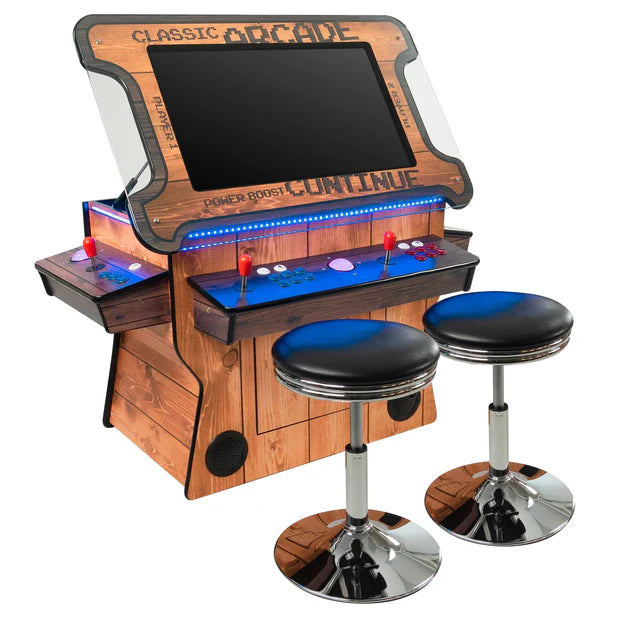 Creative Arcades 3-Sided Tilt Cocktail Arcade Machine-Arcade Games-Creative Arcades-26 Inches-3500+ Games-No Thank You-Game Room Shop