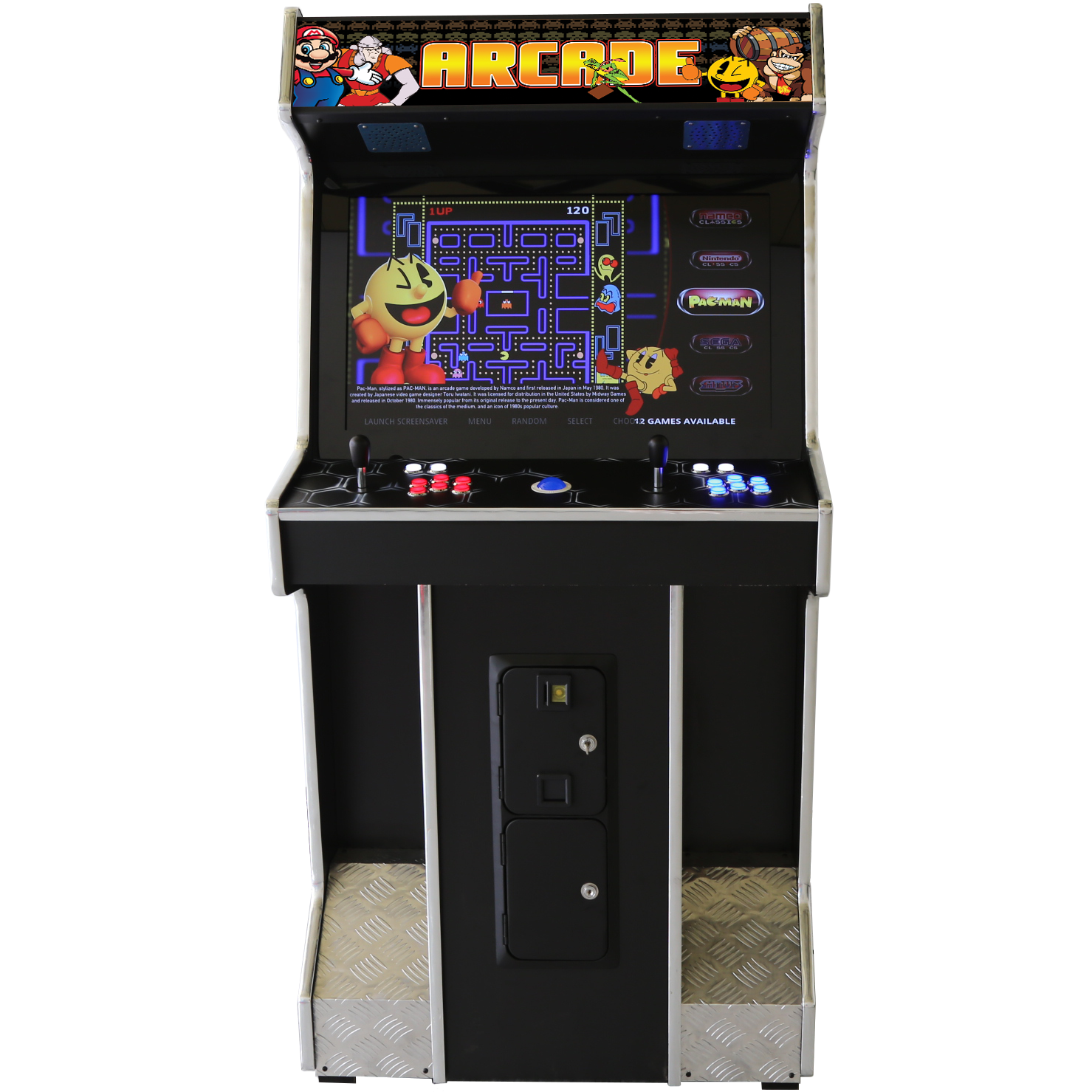 2-Player 32” Retropie Multicade-Arcade Games-VPCabs-Game Room Shop