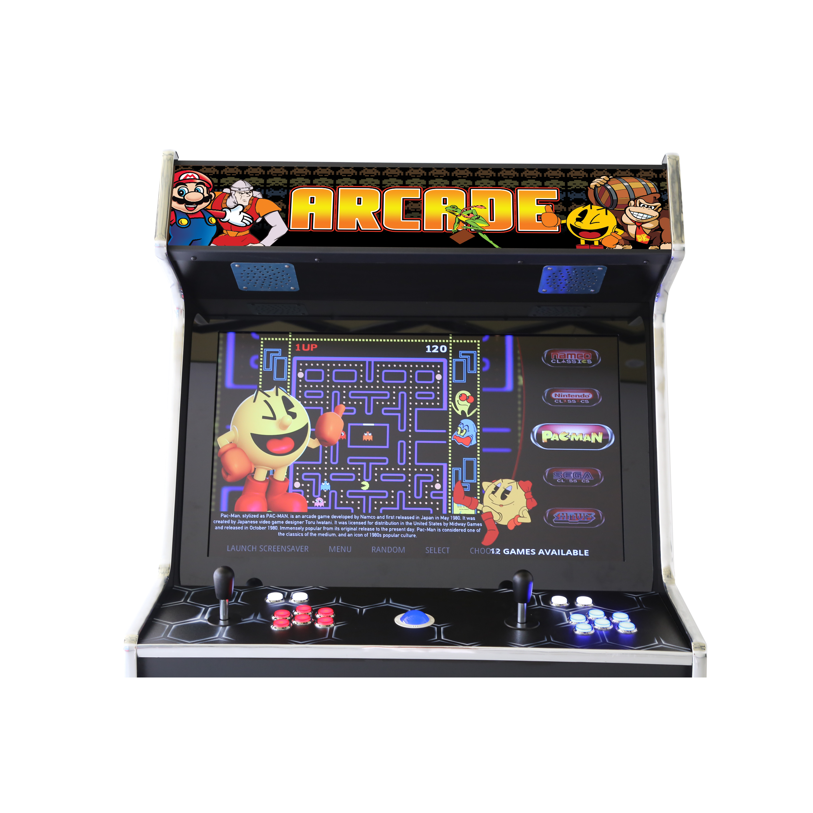 2-Player 32” Retropie Multicade-Arcade Games-VPCabs-Game Room Shop