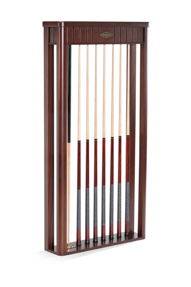 Brunswick The Henderson Wall Cue Rack-Pool Cue Racks & Holders-Brunswick-Espresso-Game Room Shop