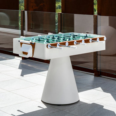 KETTLER Ciclope White Foosball Table-Foosball Table-Kettler-Game Room Shop