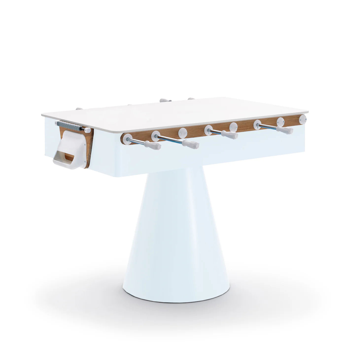 KETTLER Ciclope White Foosball Table-Foosball Table-Kettler-Game Room Shop