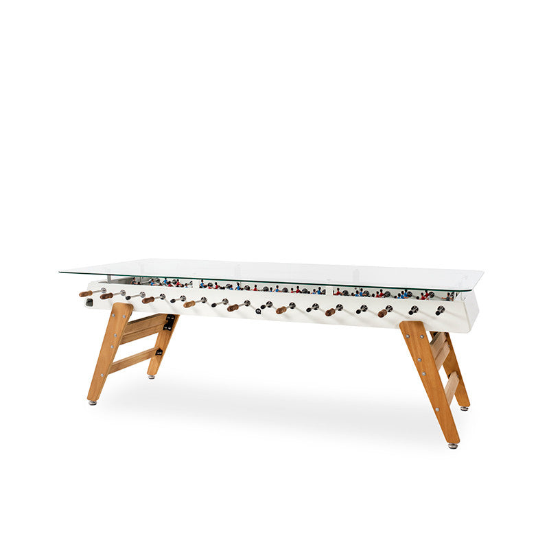 RS Barcelona RS MAX Dining Foosball Table-Foosball Table-RS Barcelona-White-Game Room Shop