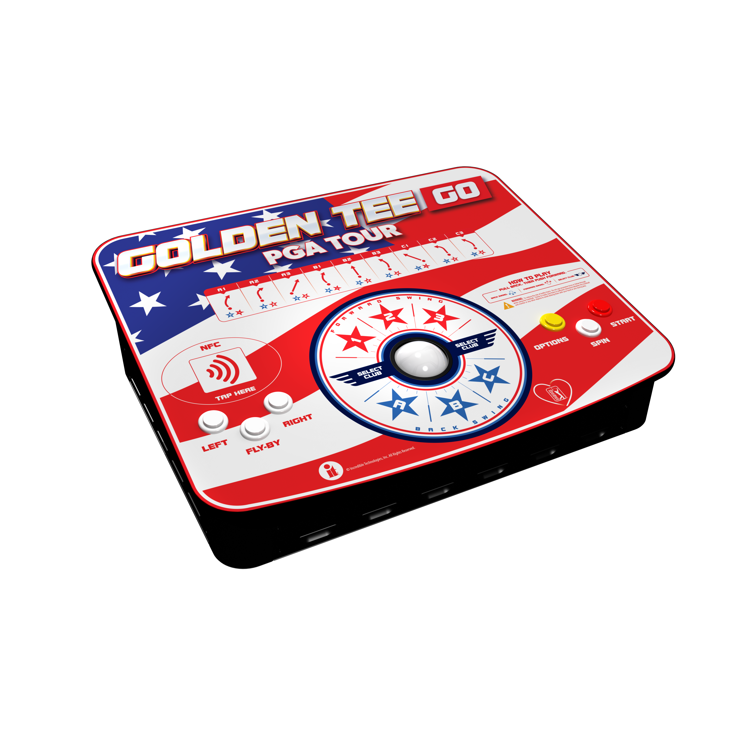 Golden Tee GO PGA TOUR: Stars and Stripes Edition - Main view