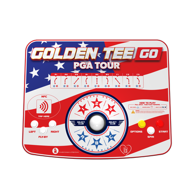 Golden Tee GO PGA TOUR: Stars and Stripes Edition - Close Up