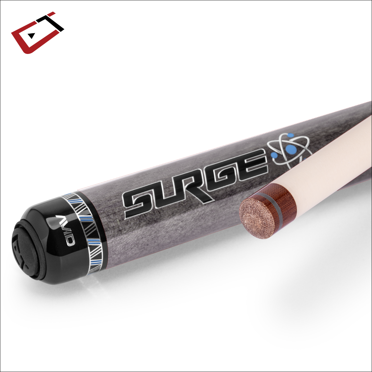 Imperial AVID Surge Jump Cue in Grey Stain-Billiard Cues-Imperial-Game Room Shop