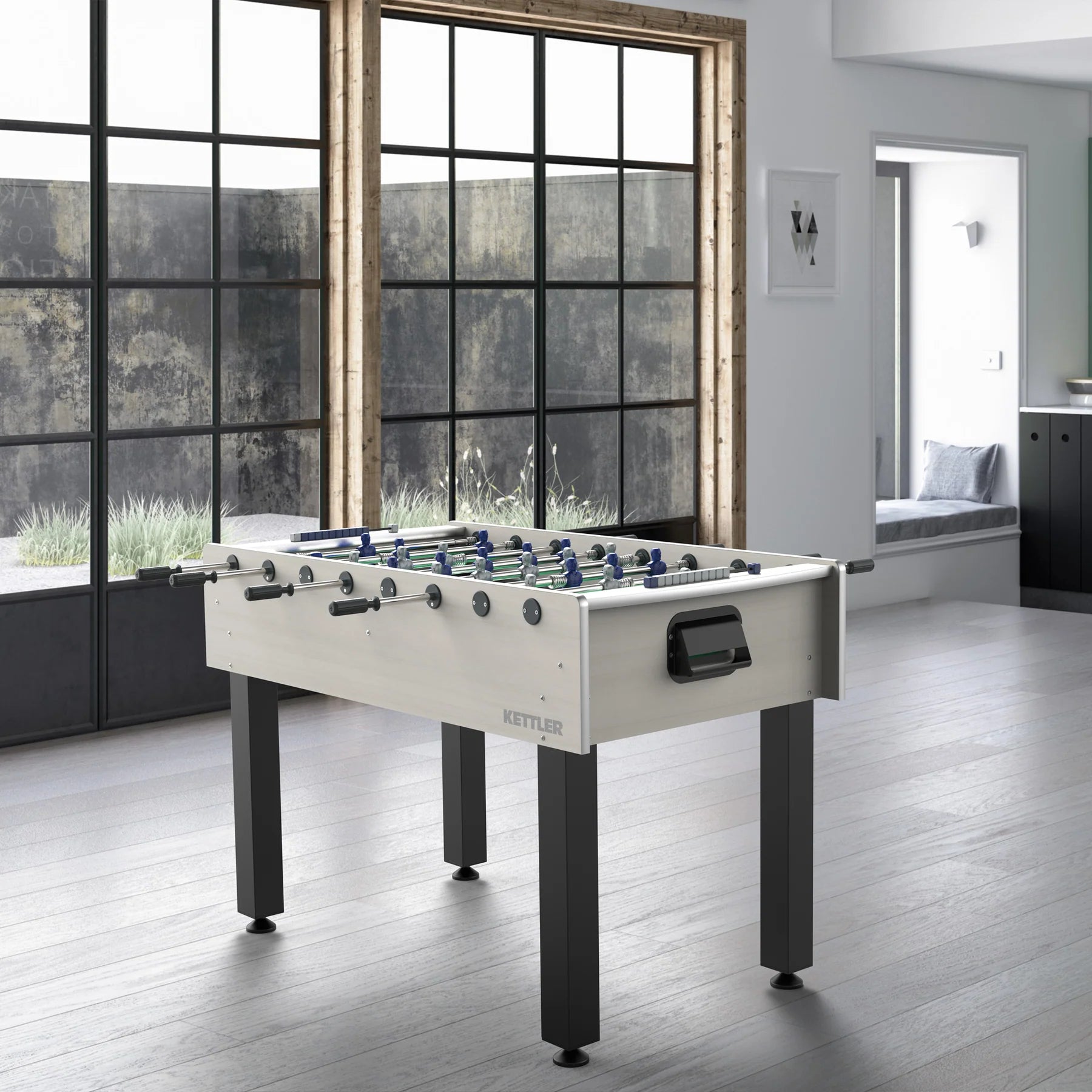 KETTLER Milano Outdoor Foosball Table-Foosball Table-Kettler-Game Room Shop