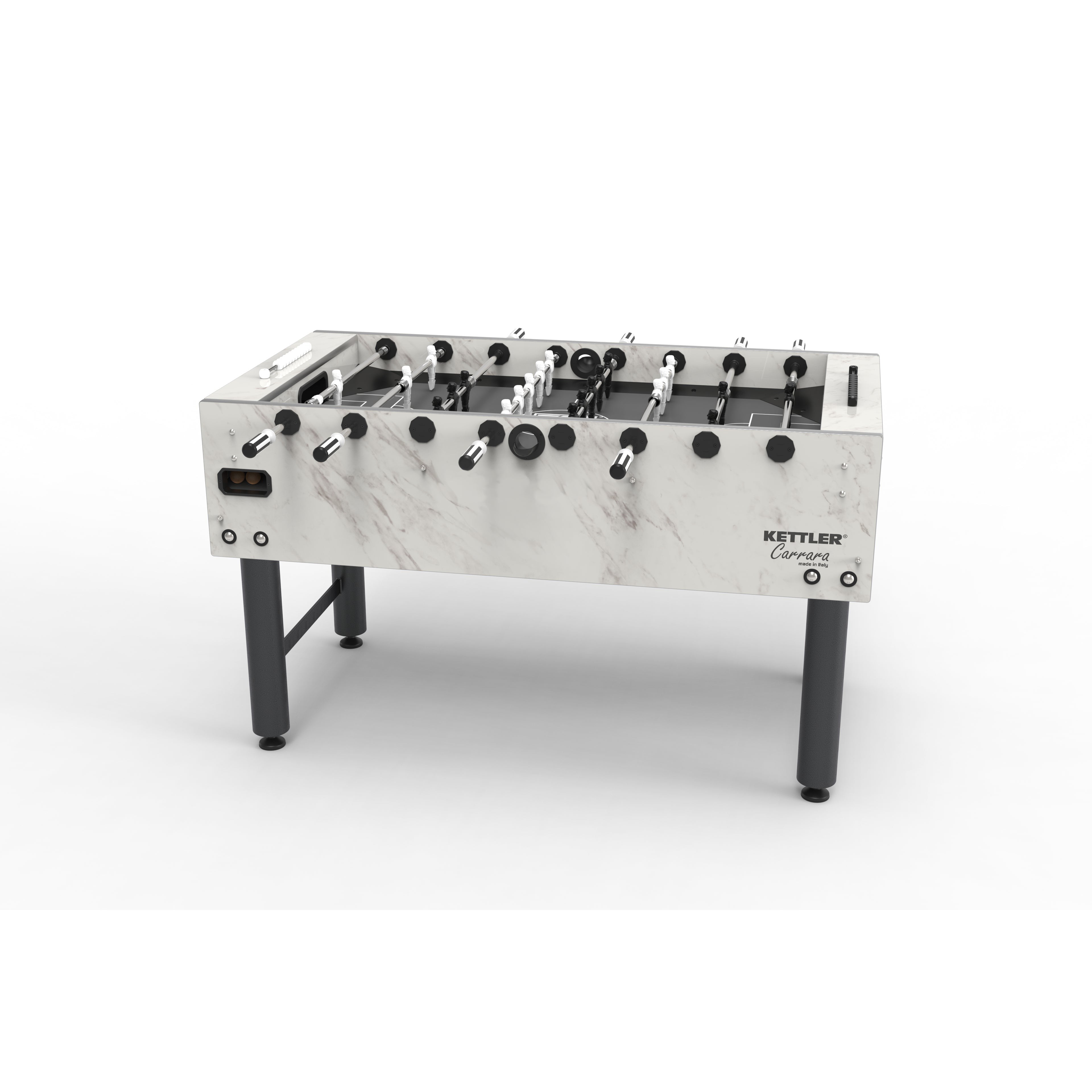 KETTLER Carrara Weatherproof Outdoor Foosball Table Free Cover & Balls-Foosball Table-Kettler-Game Room Shop