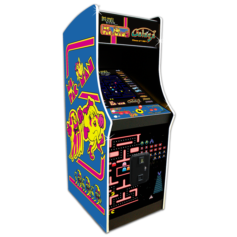 Namco Ms. Pac-Man Galaga (Pixel Bash Edition) – Game Room Shop