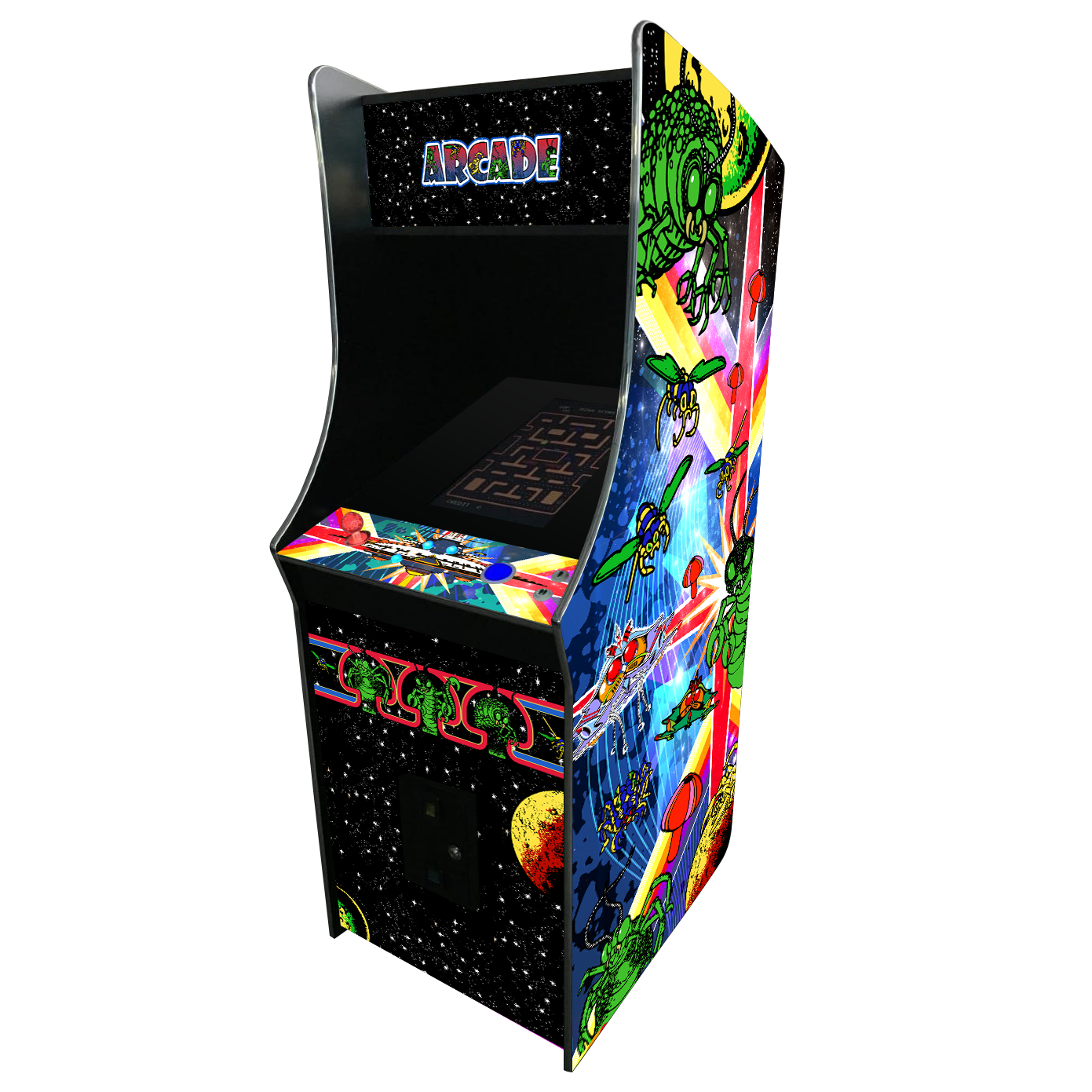 Pac-Man Style Arcade Cabinet Multicade-Arcade Games-VPCabs-Dragonfly-Game Room Shop