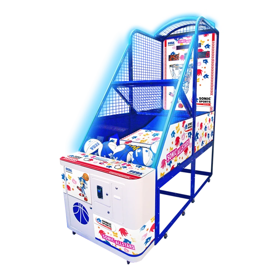 SEGA Arcade Sonic Basketball with LED Arcade Game-Arcade Games-SEGA Arcade-Game Room Shop