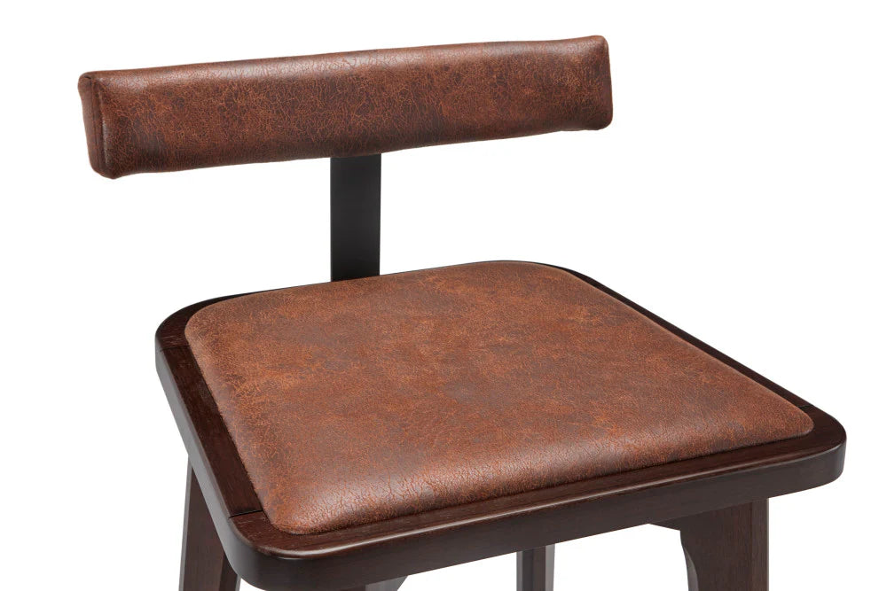 Brunswick Sao Bento Pub Table and Stools-Pub Tables-Brunswick-Chestnut-Game Room Shop