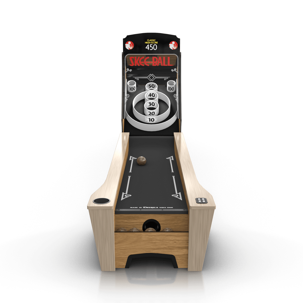 Skee-Ball Home Arcade Premium+-Arcade Games-Lifestyle 77 / Baytek-Coal-Game Room Shop