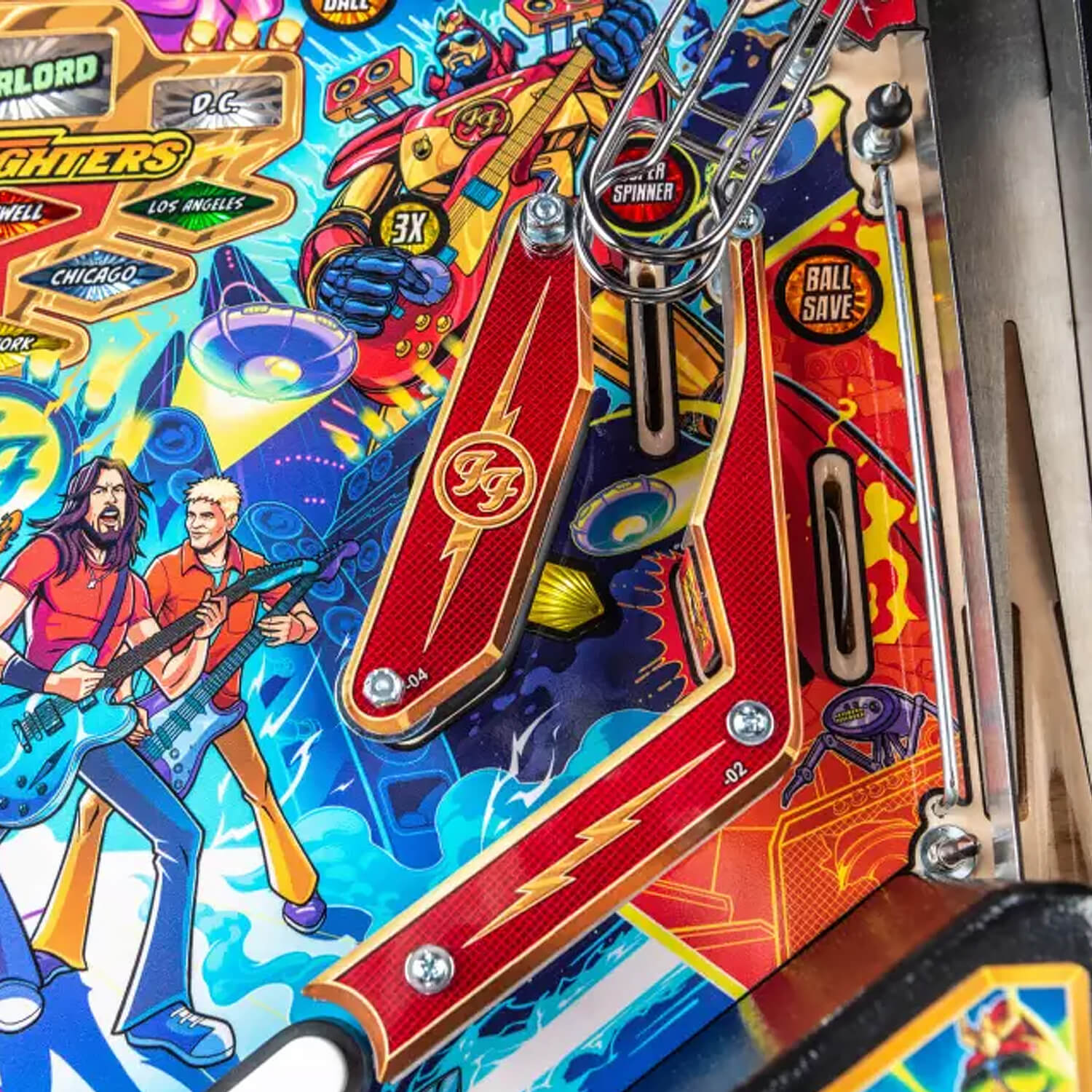 Stern Pinball Foo Fighters Pro Pinball Machine