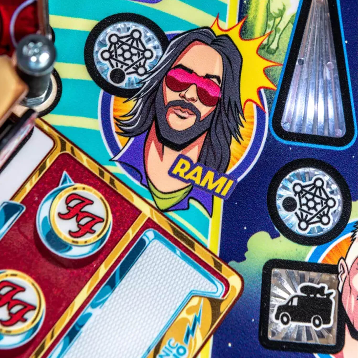 Stern Foo Fighters Pro Pinball Machine-Pinball Machines-Stern-Game Room Shop