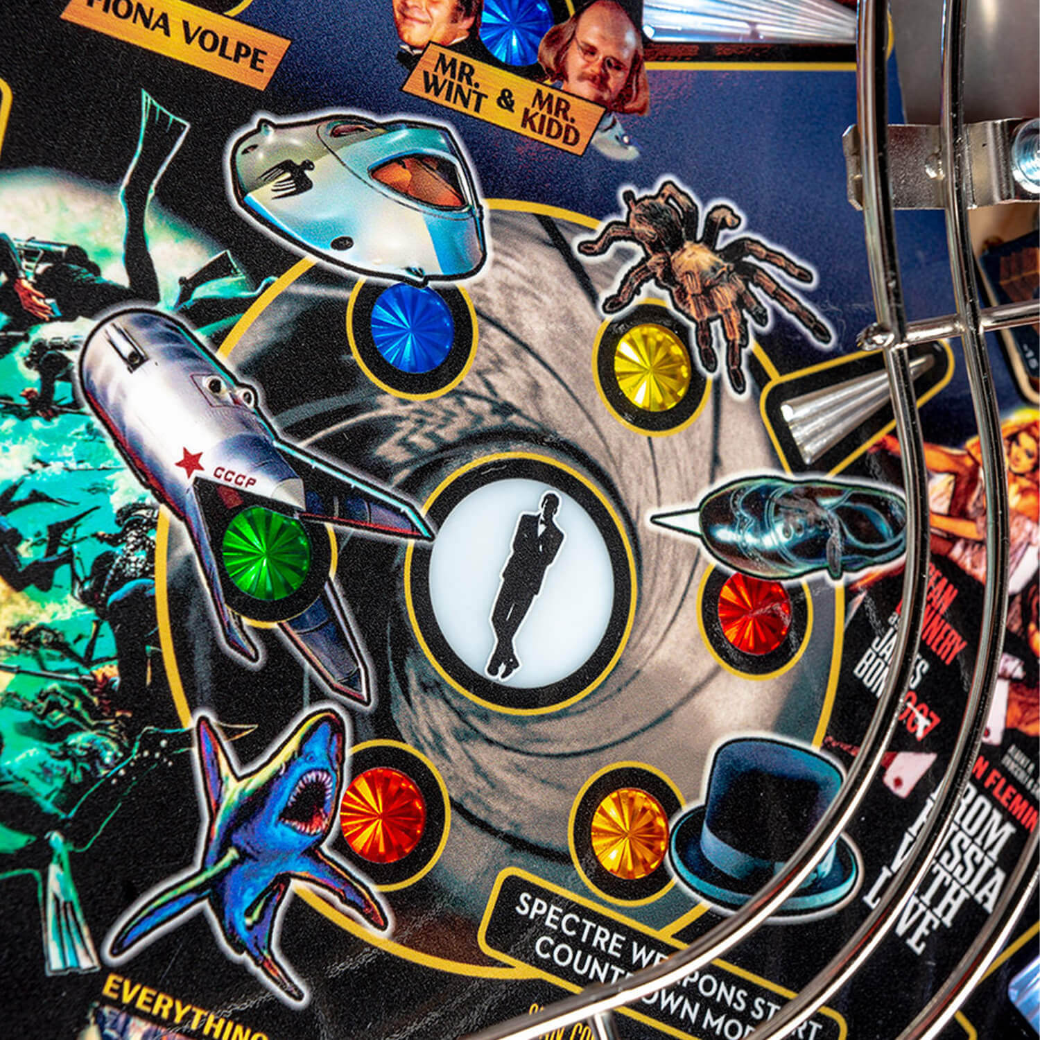 Stern James Bond 007 Premium Pinball Machine-Pinball Machines-Stern-Game Room Shop