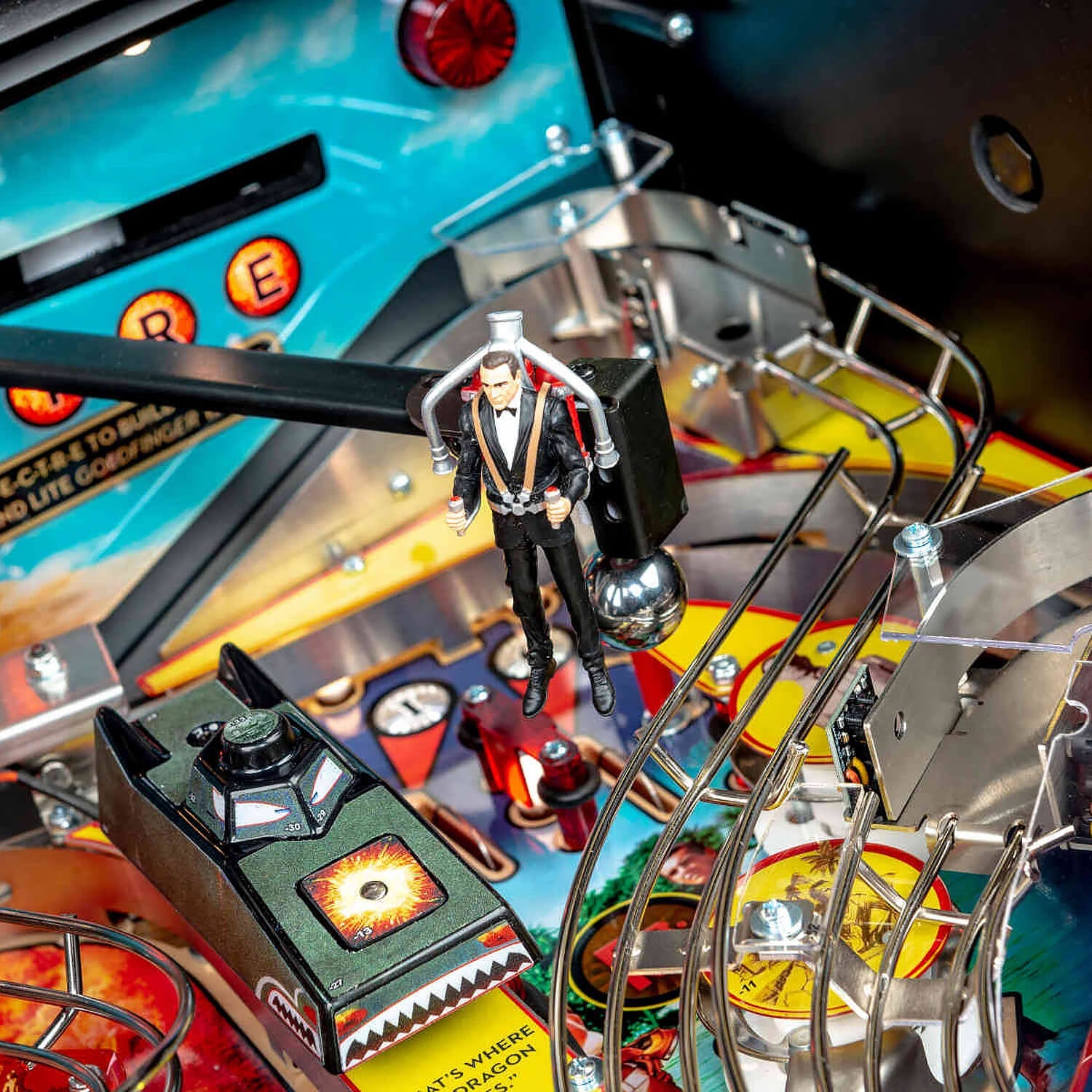 Stern James Bond 007 Premium Pinball Machine-Pinball Machines-Stern-Game Room Shop