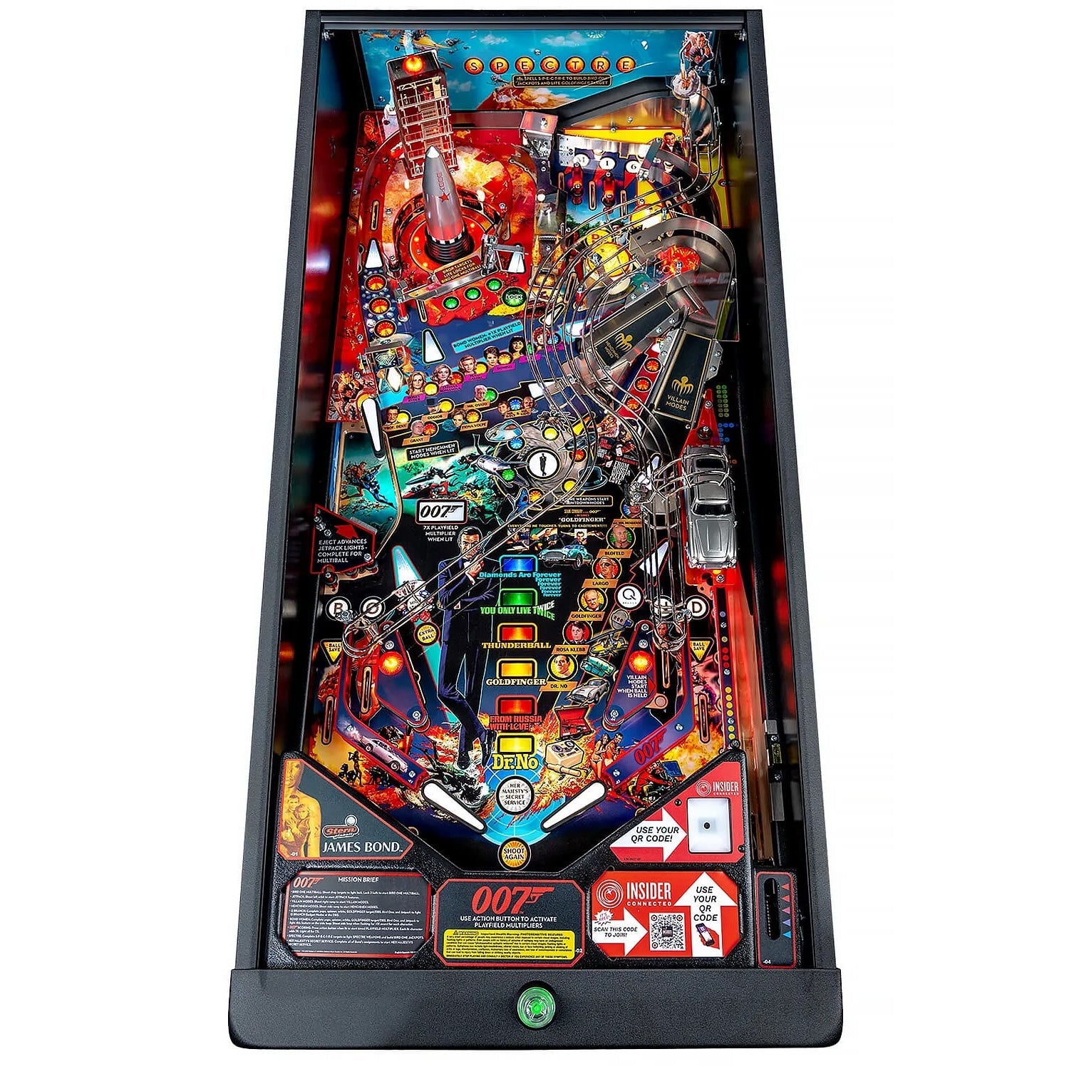 Stern James Bond 007 Pro Pinball Machine-Pinball Machines-Stern-Game Room Shop