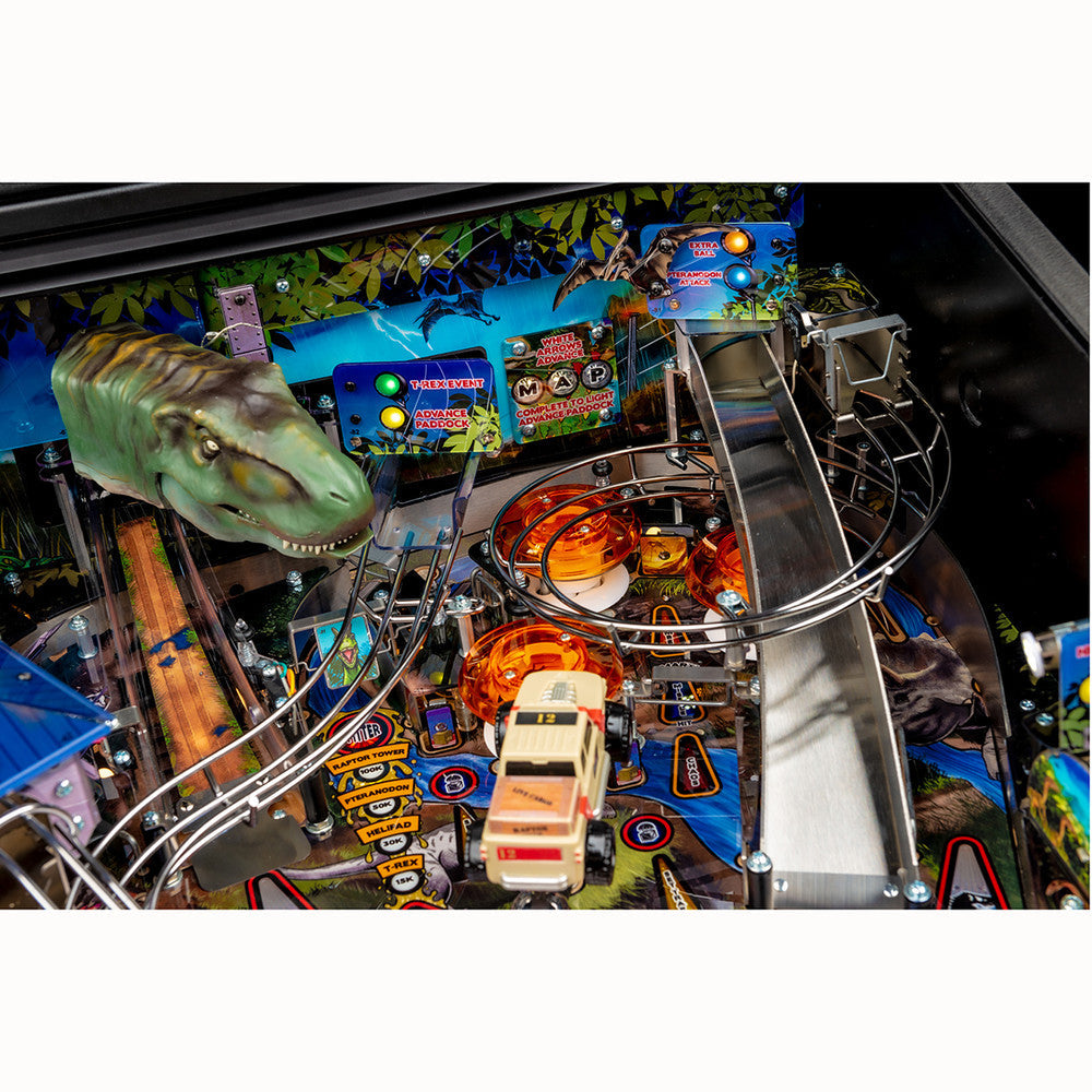 Buy Jurassic Park Premium Pinball Machine Online - Premium Pinball LLC