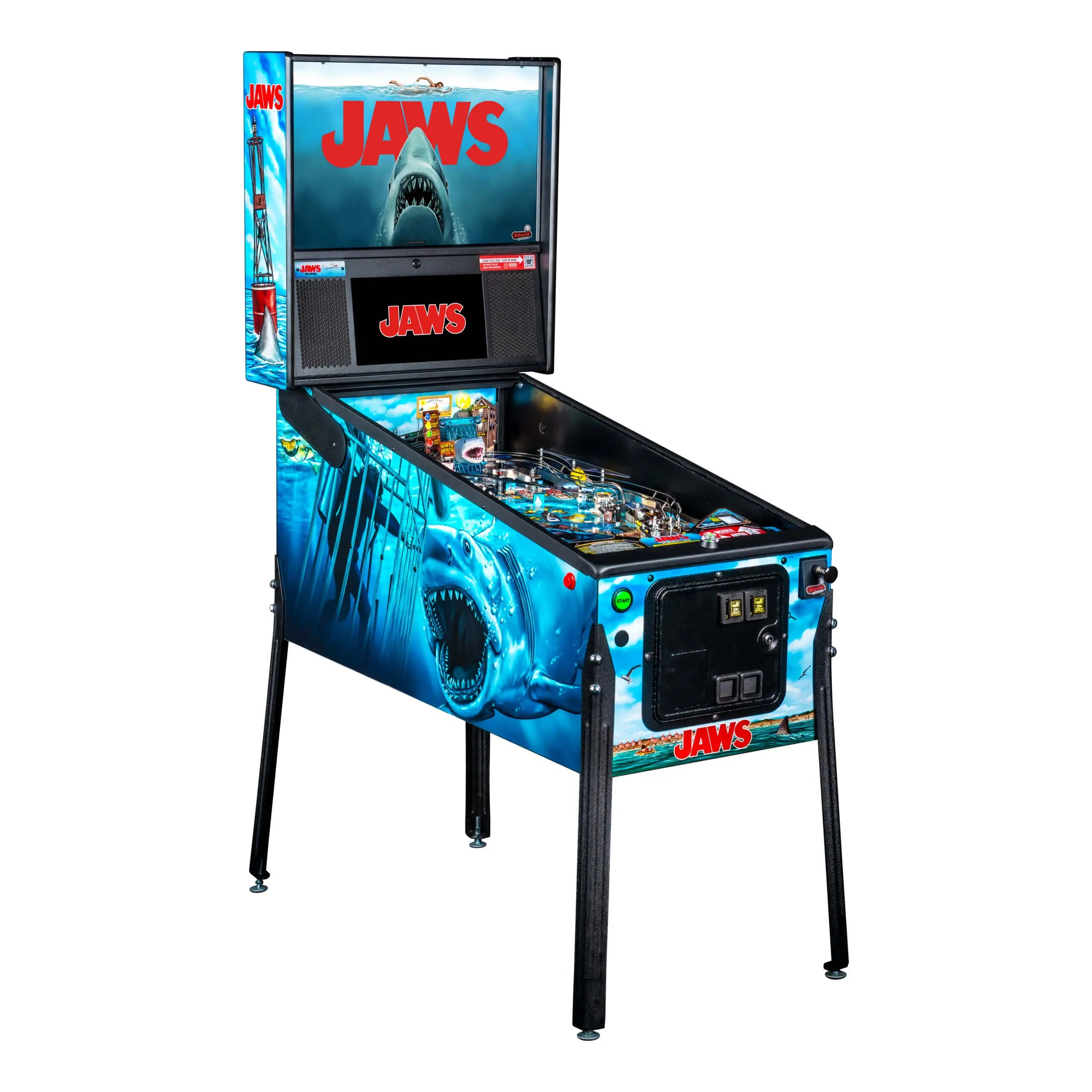 Stern Jaws Pro Pinball Machine-Pinball Machines-Stern-Game Room Shop