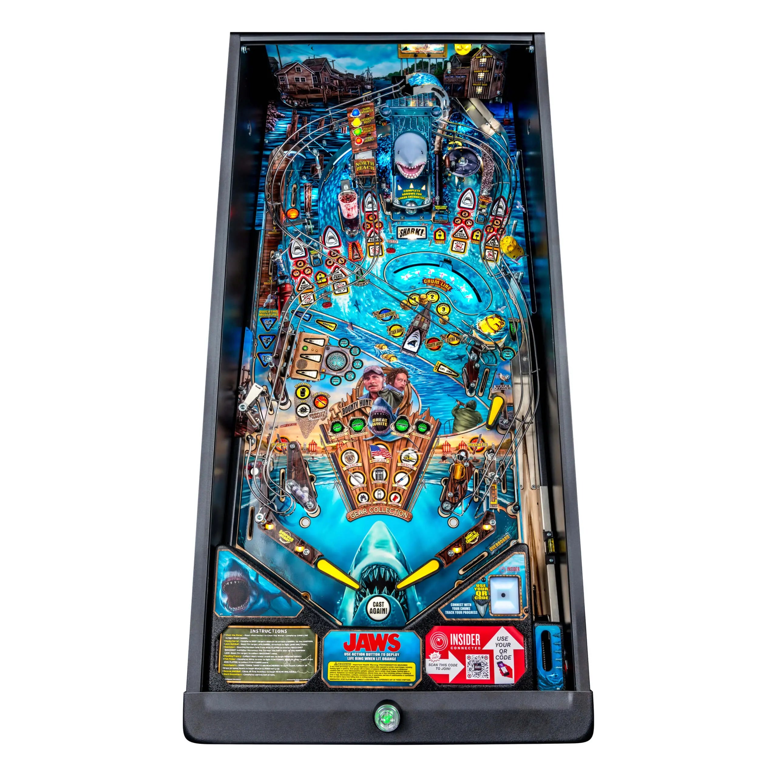 Stern Jaws Pro Pinball Machine-Pinball Machines-Stern-Game Room Shop