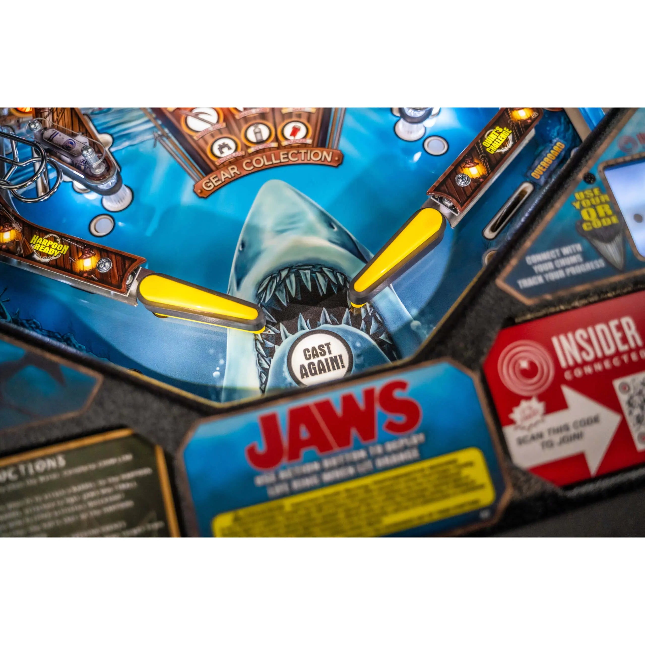 Stern Jaws Pro Pinball Machine-Pinball Machines-Stern-Game Room Shop