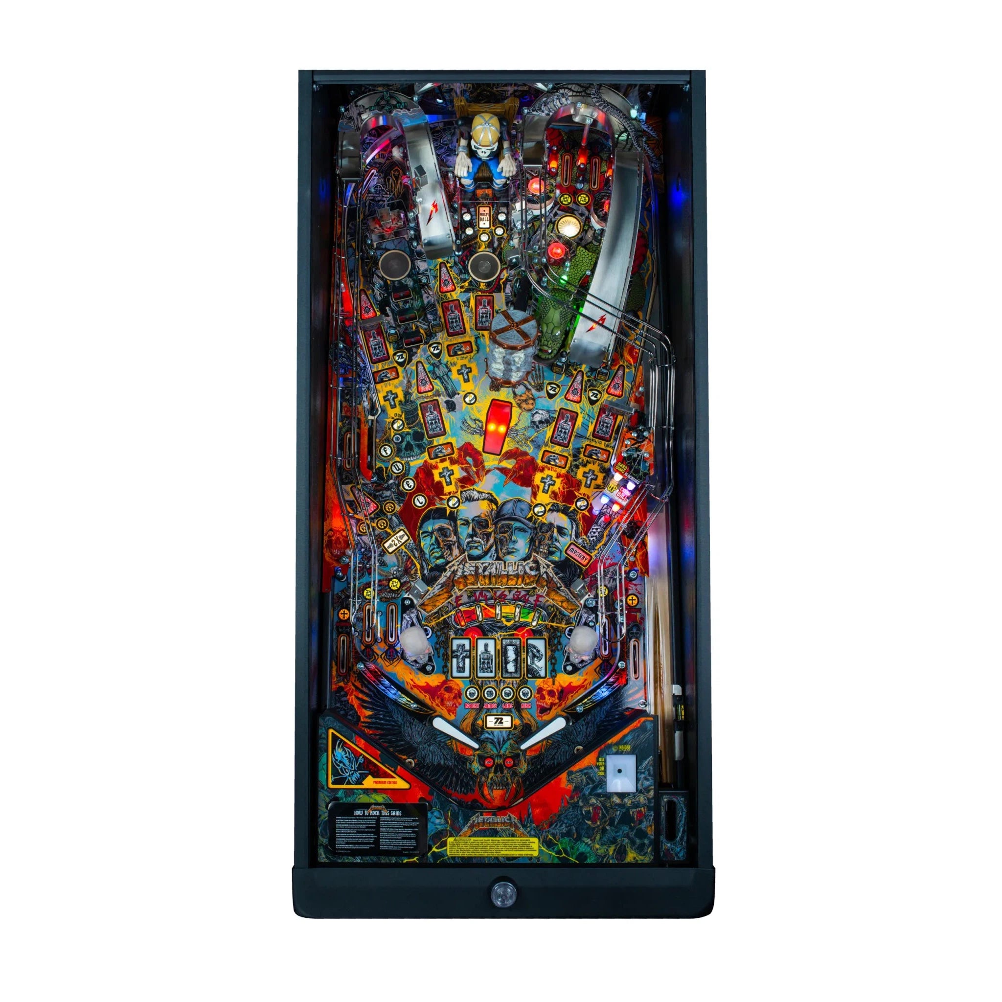 Stern Metallica Remastered Pinball Machine-Pinball Machines-Stern-Premium-Game Room Shop