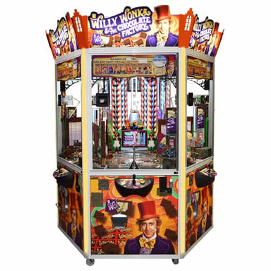 Willy Wonka Pusher 6 Player Arcade Prize Game-Arcade Games-Elaut Amusement Games-Game Room Shop