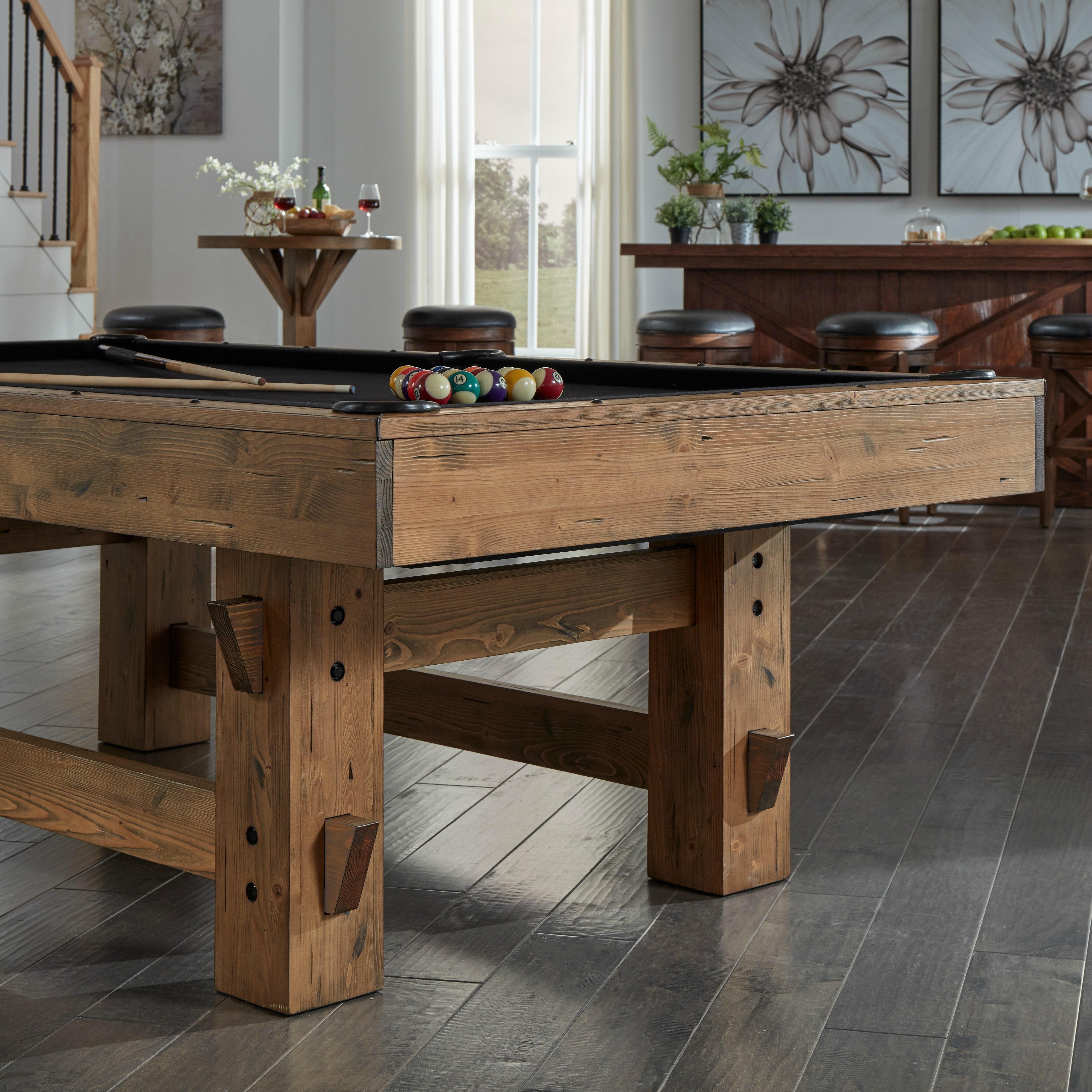 American Heritage Bristol 8' Pool Table-Pool Table-American Heritage-Harvest-Game Room Shop