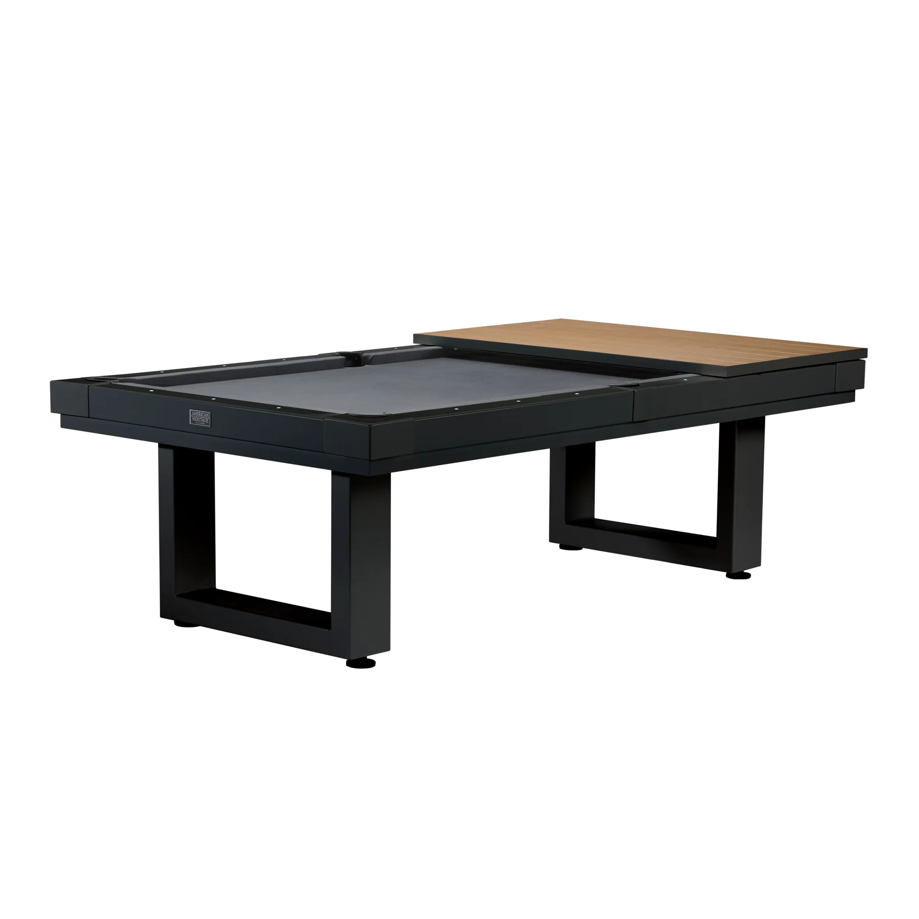 American Heritage Lanai Outdoor Pool Table Conversion Top-Dining Top-American Heritage-Pearl White-Game Room Shop