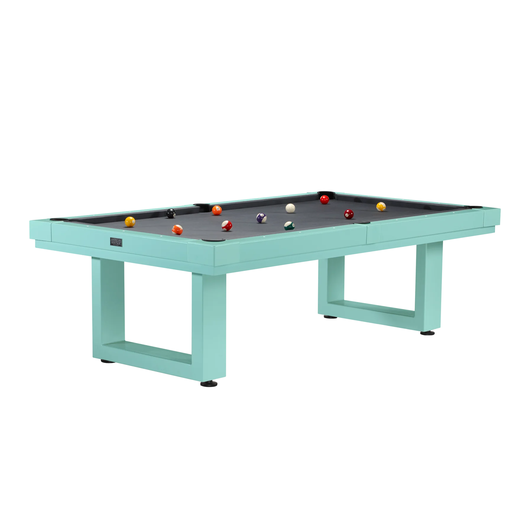 American Heritage Lanai Outdoor Pool Table-Pool Table-American Heritage-Pearl White-Game Room Shop