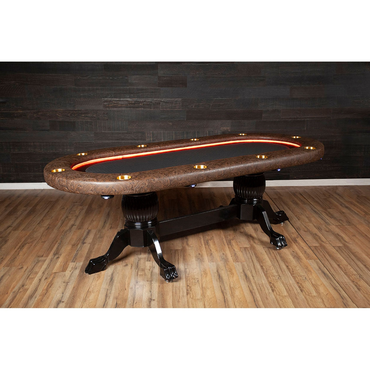 BBO Poker Tables Elite Alpha LED Poker Table-Poker & Game Tables-BBO Poker Tables-No Thank You-Game Room Shop