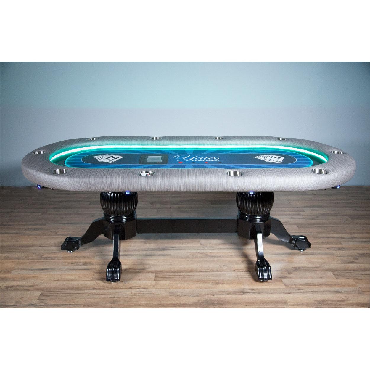 BBO Poker Tables Elite Alpha LED Poker Table-Poker & Game Tables-BBO Poker Tables-No Thank You-Game Room Shop