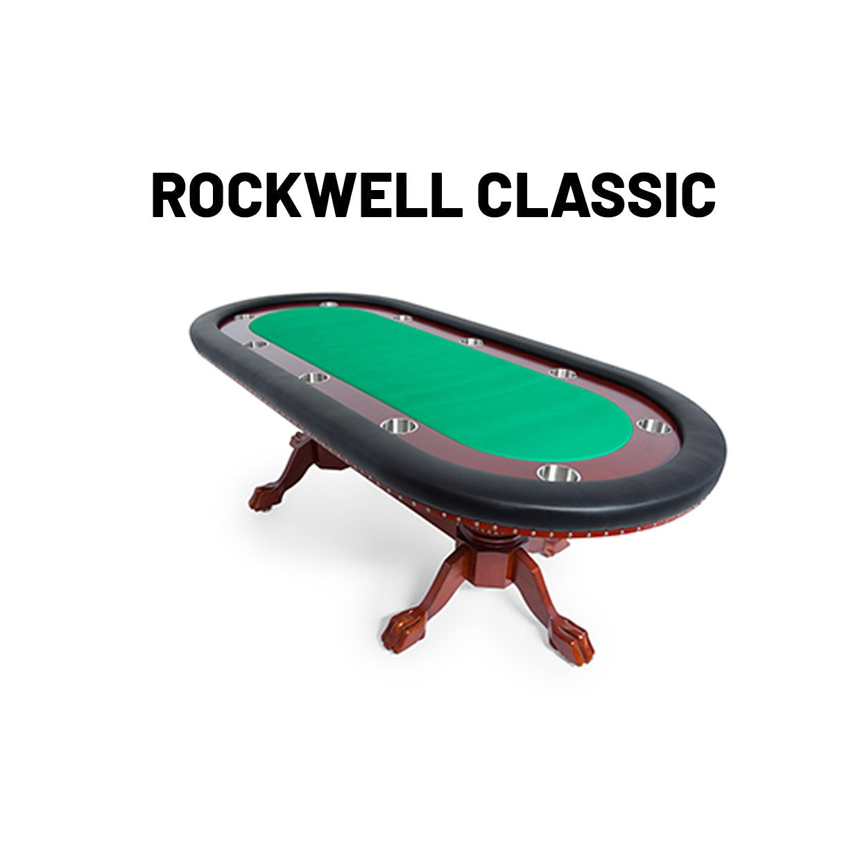 BBO Poker Tables The Rockwell Poker Table-Poker & Game Tables-BBO Poker Tables-No Thank You-Game Room Shop