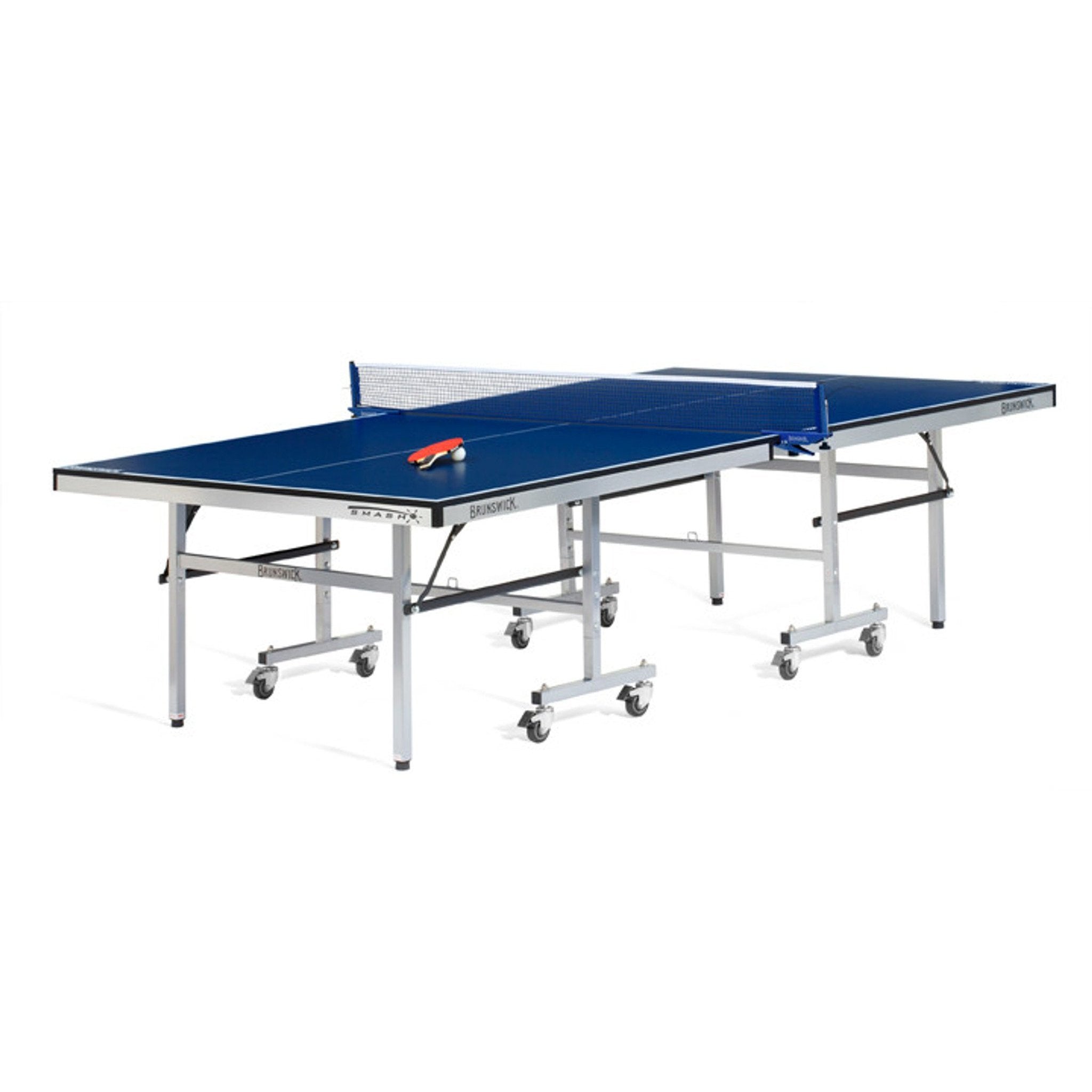 Brunswick Indoor Table Tennis Ping Pong Table - Blue Smash 5.0-Table Tennis-Brunswick-Game Room Shop