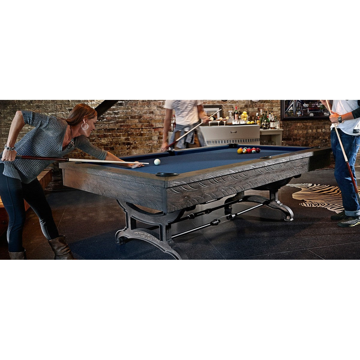 Brunswick Billiards Birmingham Pool Table-Billiard Tables-Brunswick-Game Room Shop