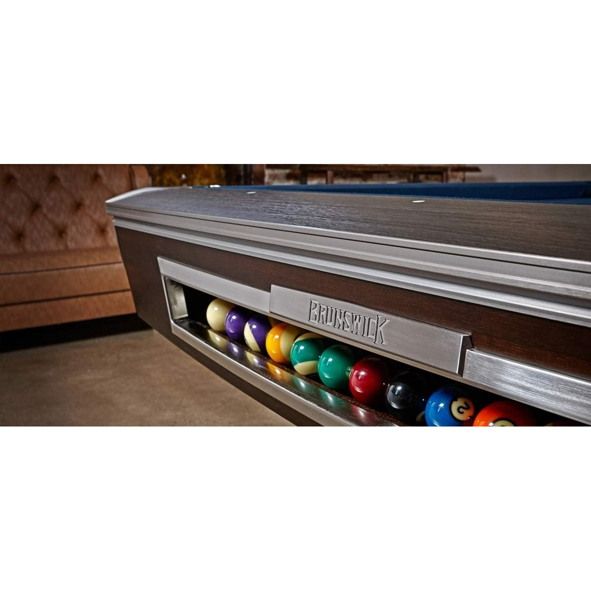 Brunswick Billiards Gold Crown VI Pool Table-Billiard Tables-Brunswick-Game Room Shop