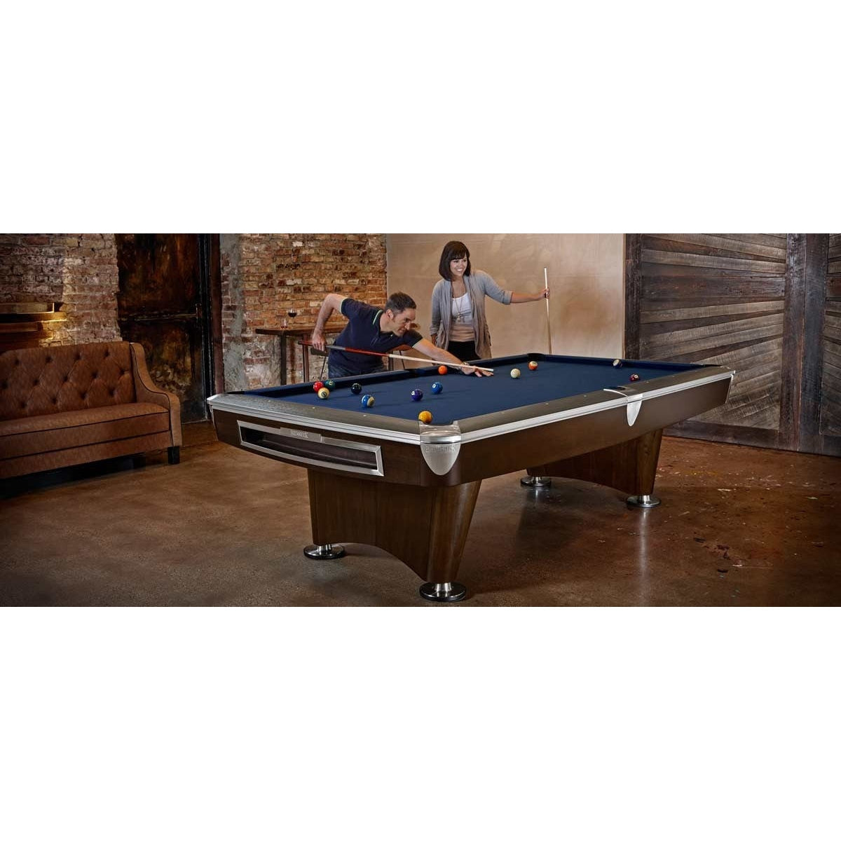 Brunswick Billiards Gold Crown VI Pool Table-Billiard Tables-Brunswick-Game Room Shop