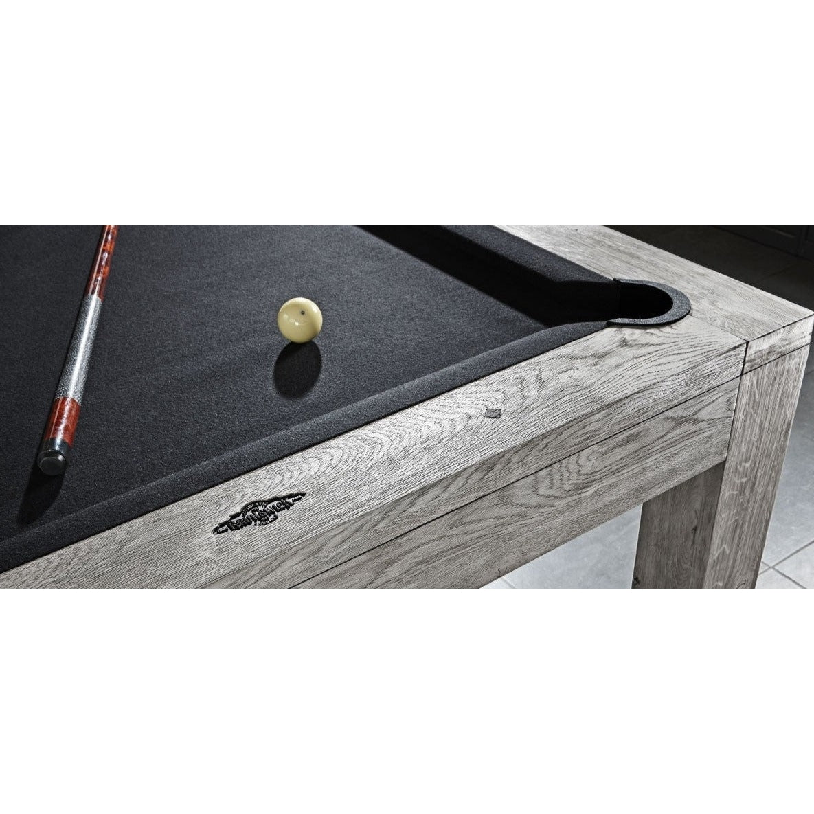 Brunswick Billiards Sanibel Pool Table-Billiard Tables-Brunswick-7 Foot-Rustic Grey-Game Room Shop