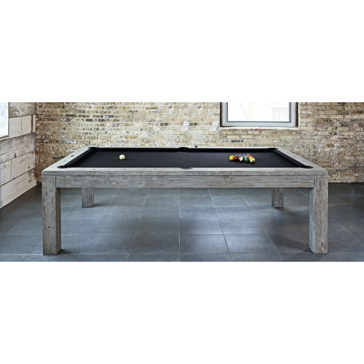 Brunswick Billiards Sanibel Pool Table-Billiard Tables-Brunswick-7 Foot-Rustic Grey-Game Room Shop