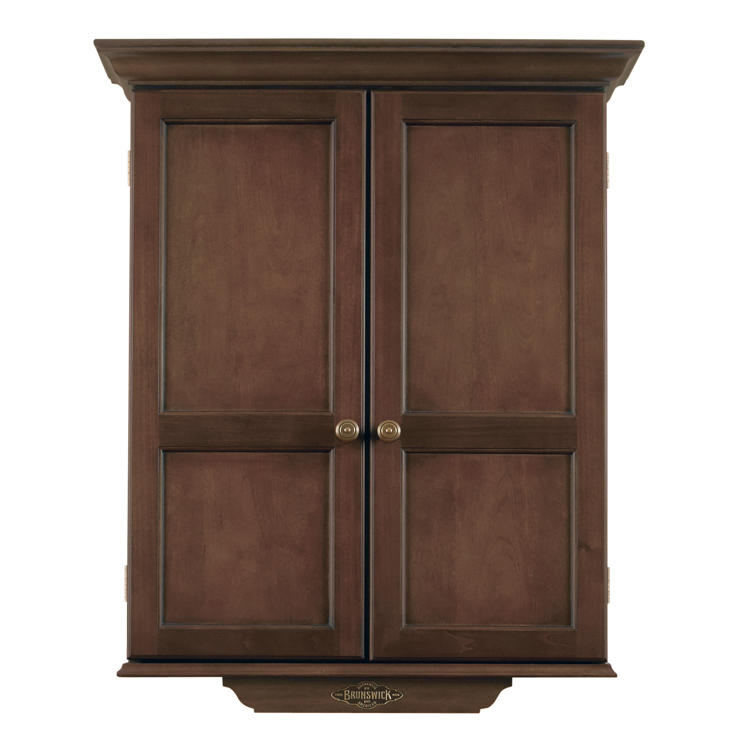 Brunswick Dartboard Cabinet-Dartboard Cabinets-Brunswick-Espresso-Game Room Shop