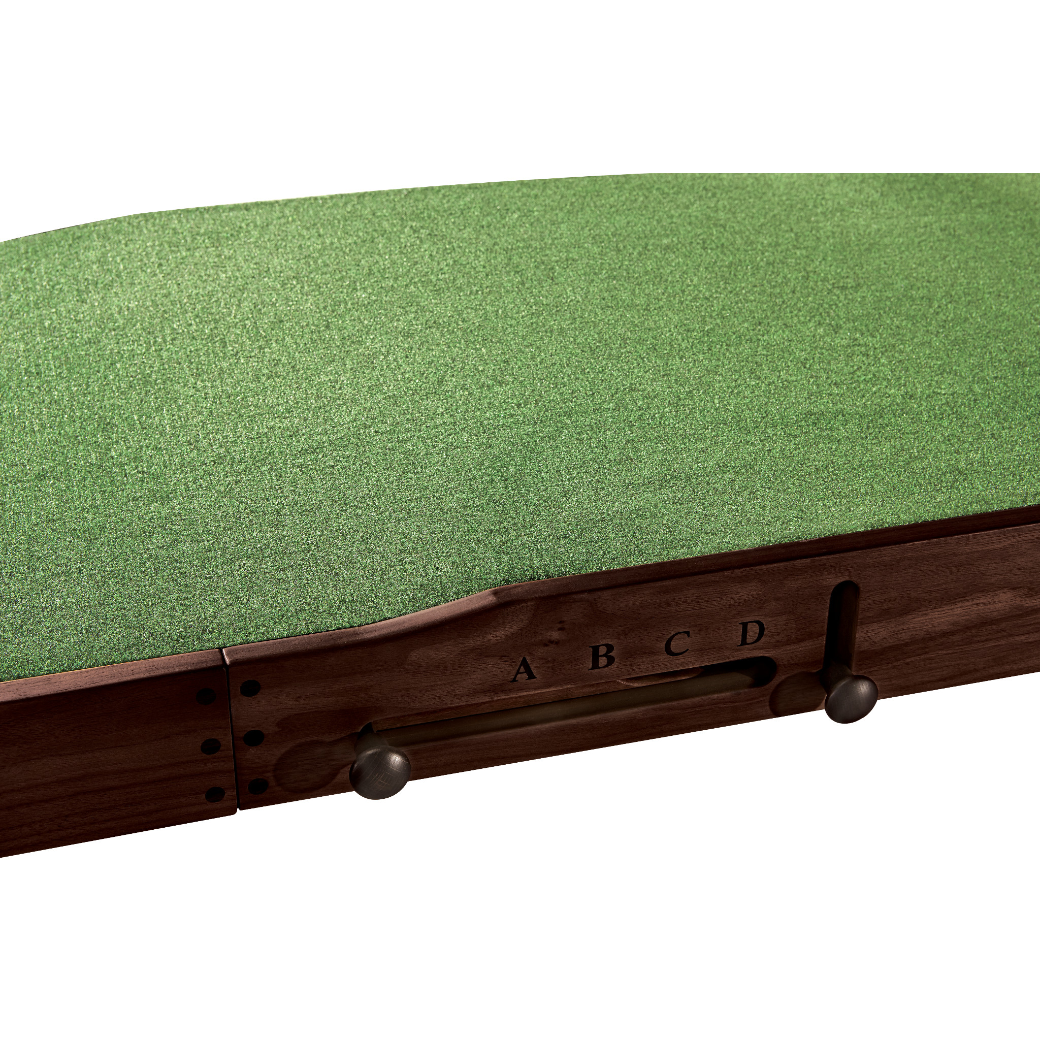 Brunswick The Ross Indoor Putting Green Miniature Golf Set in Espresso-Golf-Brunswick-Game Room Shop