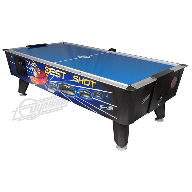 Dynamo Best Shot Coin Operated 8' Air Hockey Table None