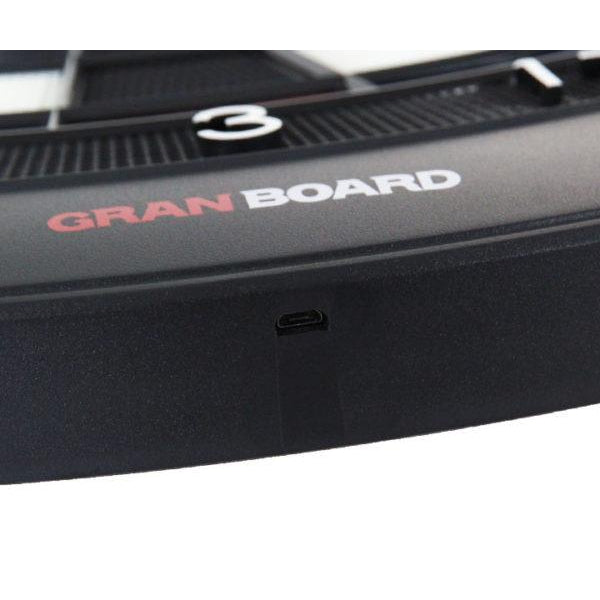 GRANBOARD 3S White Edition LED Bluetooth Dartboard