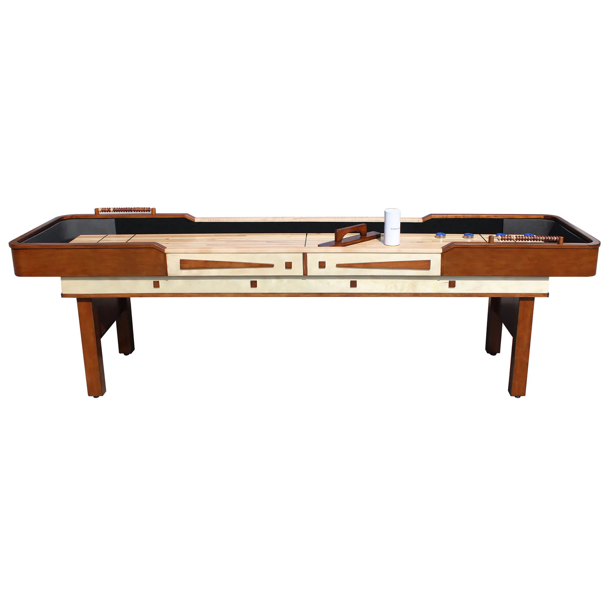 Hathaway Games Merlot Shuffleboard Table-Shuffleboards-Hathaway Games-9ft Length-Espresso-Game Room Shop