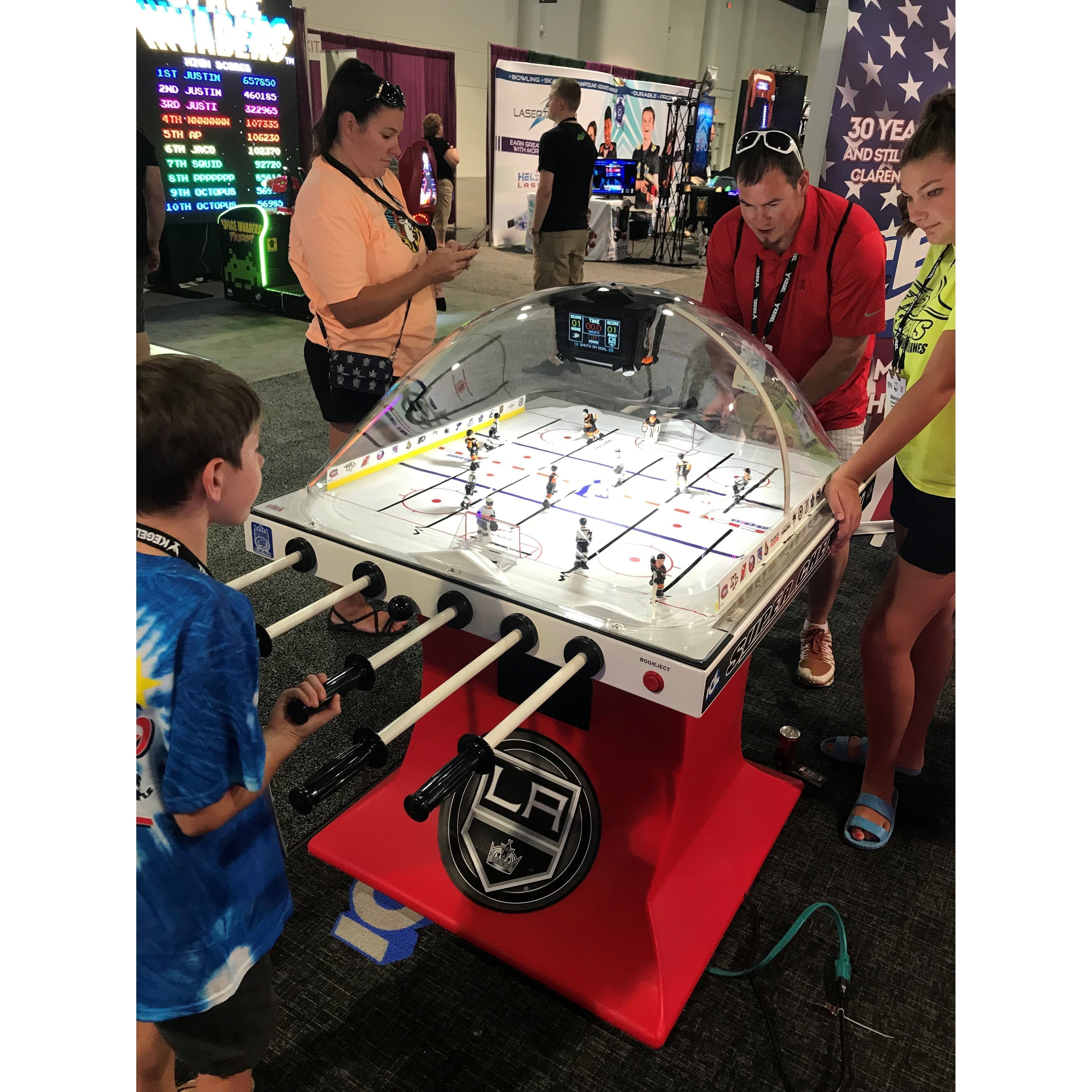 ICE NHL Super Chexx Pro Bubble Hockey-Arcade Games-ICE-Black-Game Room Shop