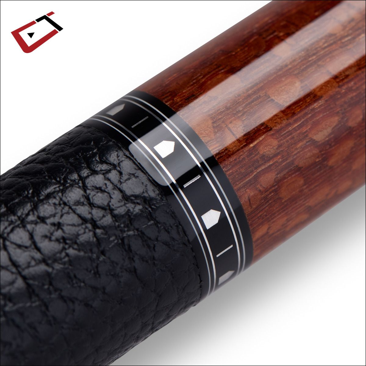 Imperial Cynergy Truewood Leopard II with Leather Wrap-Billiard Cues-Imperial-11.8 Shaft-Game Room Shop