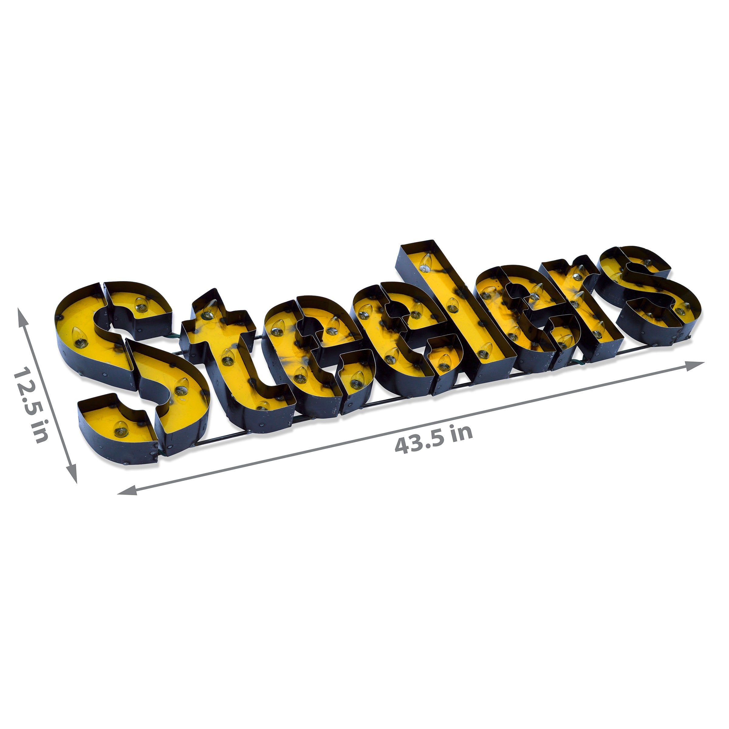 NFL Lighted Recycled Metal Sign (Various Teams)-Decor-Imperial-GREEN BAY PACKERS-Team-Game Room Shop